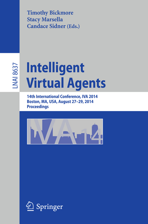 Intelligent Virtual Agents - 