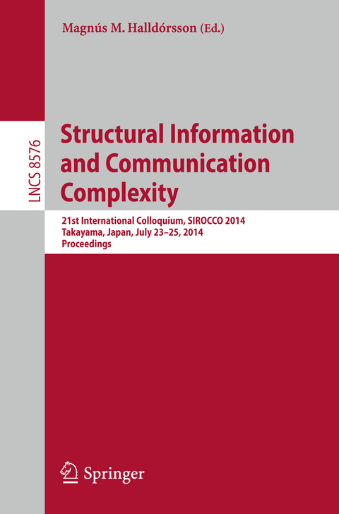 Structural Information and Communication Complexity - 