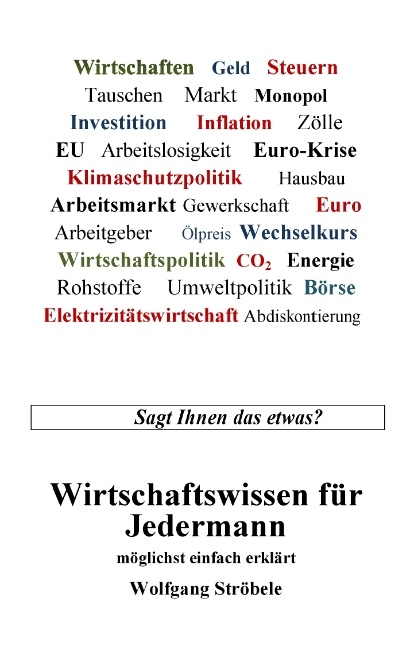 Wirtschaftswissen für Jedermann - Wolfgang Ströbele