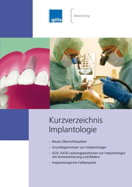 Kurzverzeichnis Implantologie