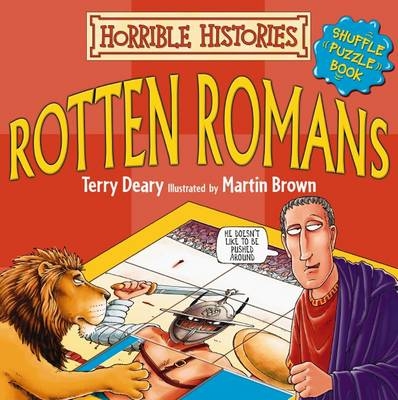 Horrible Histories: Rotten Romans: Shuffle Puzzle Book - Terry Deary