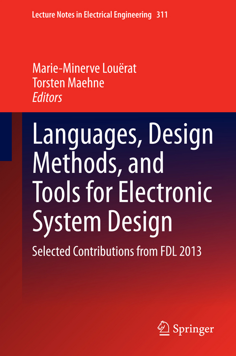 Languages, Design Methods, and Tools for Electronic System Design - 