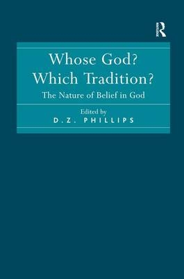 Whose God? Which Tradition? - 