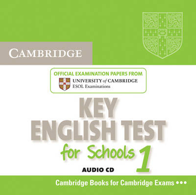 Cambridge Key English Test for Schools 1 Audio CD -  Cambridge ESOL
