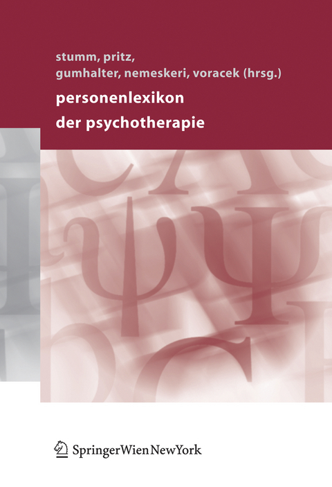 Personenlexikon der Psychotherapie - 