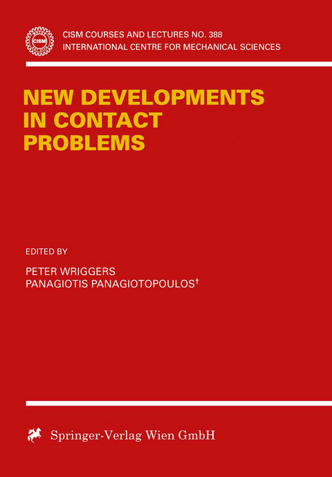 New Developments in Contact Problems - 