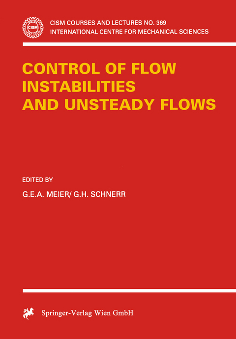 Control of Flow Instabilities and Unsteady Flows - 