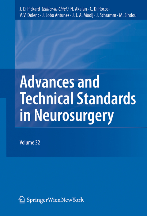 Advances and Technical Standards in Neurosurgery Vol. 32 - 