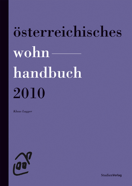 Österreichisches Wohnhandbuch 2010 - Klaus Lugger