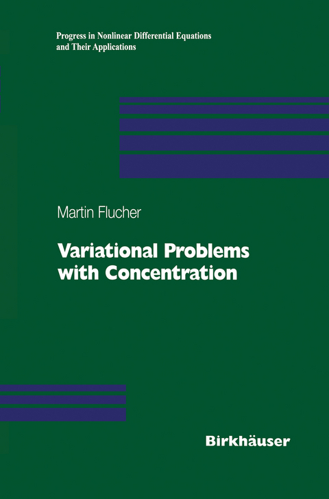 Variational Problems with Concentration - Martin F. Bach