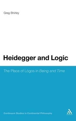 Heidegger and Logic - Dr Greg Shirley