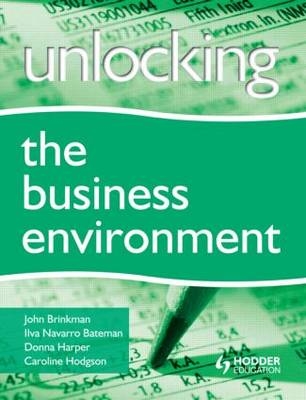 Unlocking the Business Environment - John Brinkman, Ilve Navarro, Donna Harper