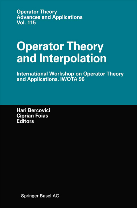 Operator Theory and Interpolation - 
