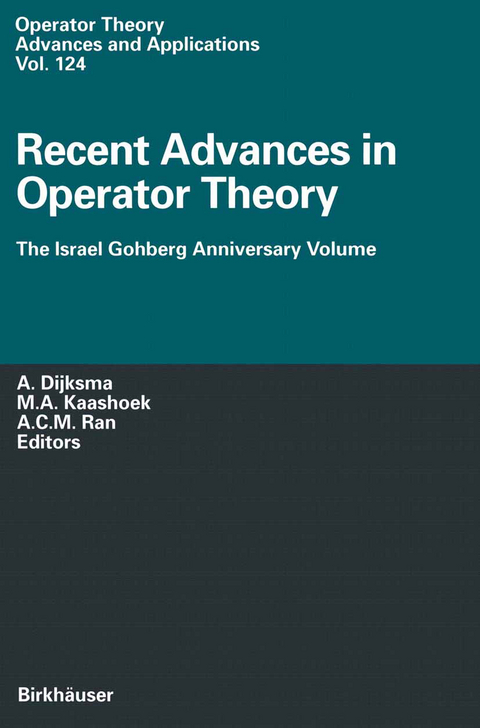 Recent Advances in Operator Theory - 