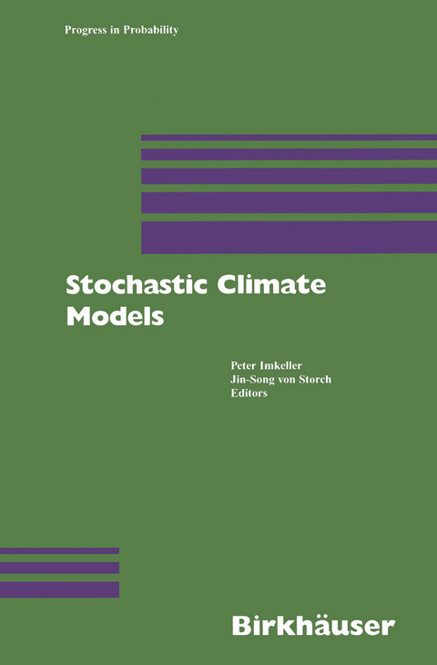 Stochastic Climate Models - 
