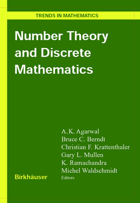 Number Theory and Discrete Mathematics - 