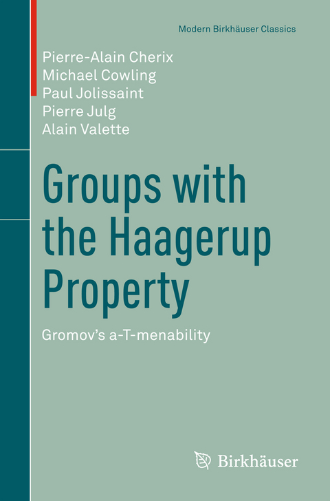 Groups with the Haagerup Property - Pierre-Alain Cherix, Michael Cowling, Paul Jolissaint, Pierre Julg, Alain Valette