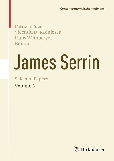 James Serrin. Selected Papers - 