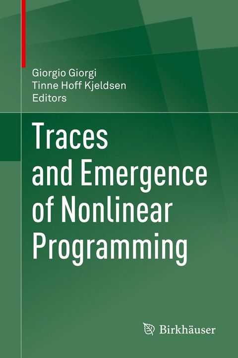 Traces and Emergence of Nonlinear Programming - 