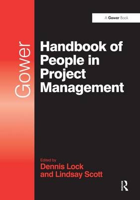 Gower Handbook of People in Project Management -  Lindsay Scott
