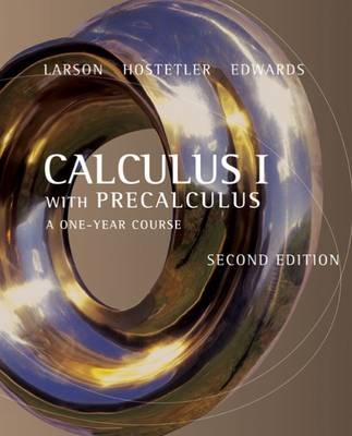 Calculus I with Precalculus - Ron Larson, Robert P. Hostetler, Bruce Edwards