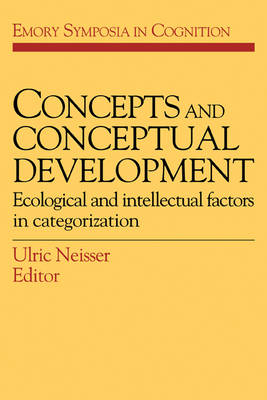 Concepts and Conceptual Development - 