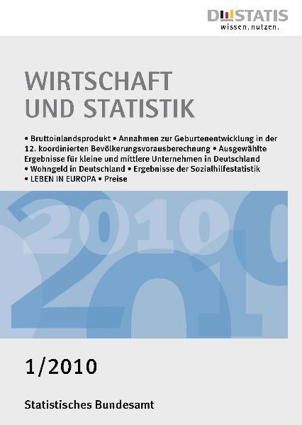 Wirtschaft und Statistik, 01/2010 - 