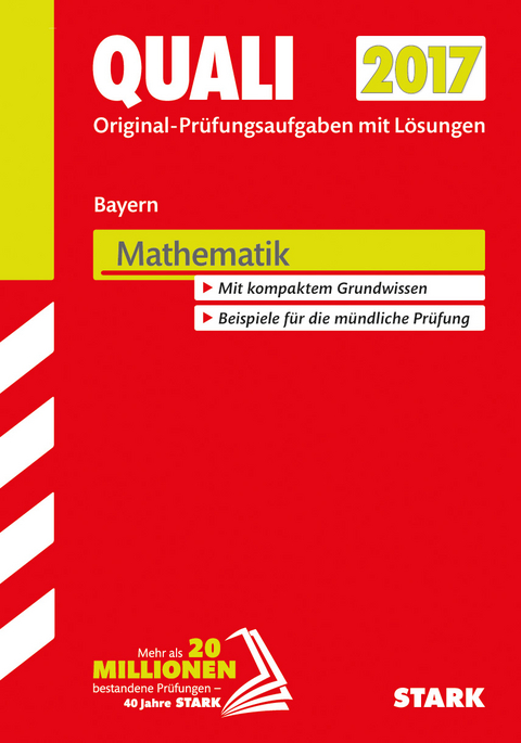 Quali Mittelschule Bayern - Mathematik