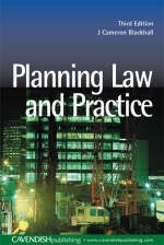 Planning Law and Practice -  J. Cameron Blackhall
