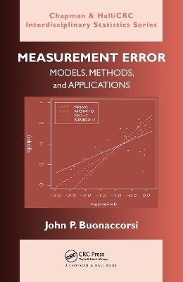 Measurement Error - John P. Buonaccorsi