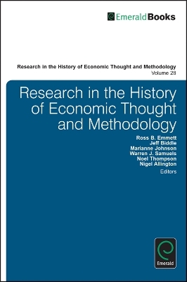 Research in the History of Economic Thought and Methodology - 