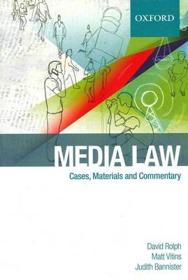 Media Law - David Rolph, Matt Vitins, Judith Bannister