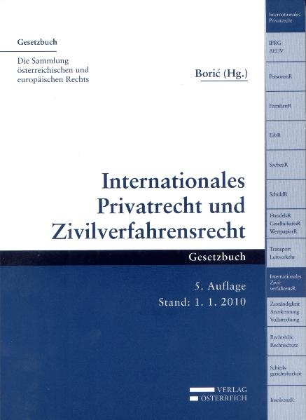 Internationales Privatrecht und Zivilverfahrensrecht - 