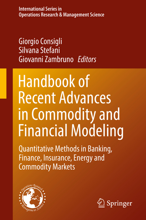 Handbook of Recent Advances in Commodity and Financial Modeling - 