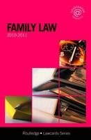 Family Lawcards 2010-2011 -  Routledge