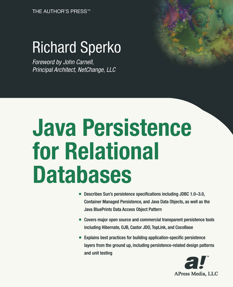 Java Persistence for Relational Databases - Richard Sperko