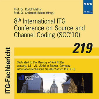ITG-Fb. 219: 8th International ITG Conference on Source and Channel Coding - 