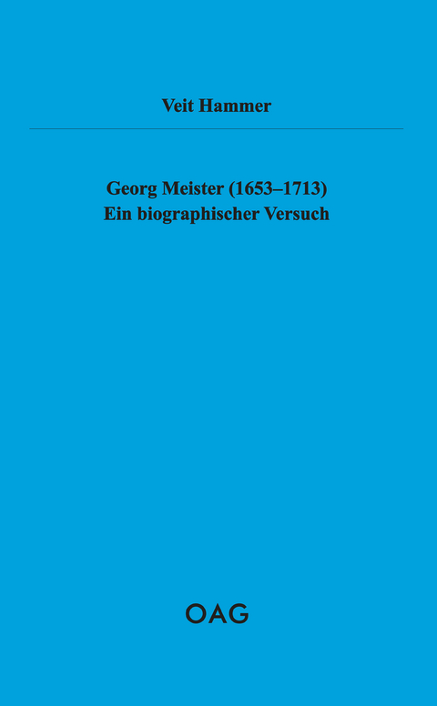 Georg Meister (1653-1713) - Veit Hammer