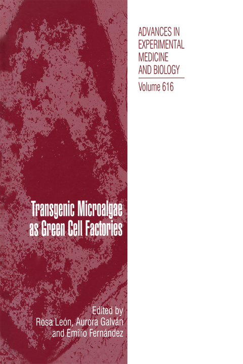 Transgenic Microalgae as Green Cell Factories - 