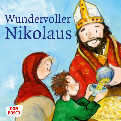 Wundervoller Nikolaus. Mini-Bilderbuch. - Bettina Herrmann, Sybille Wittmann