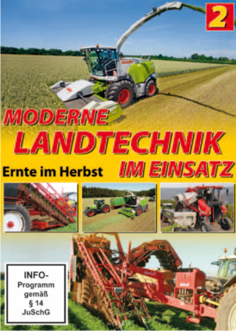 Moderne Landtechnik im Einsatz