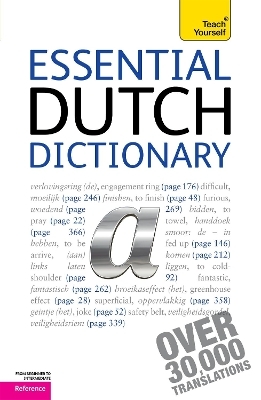 Essential Dutch Dictionary: Teach Yourself - Gerdi Quist, Dennis Strik