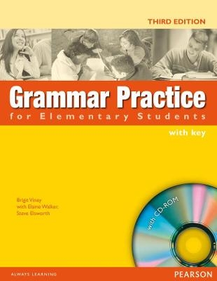Grammar Practice Elementary Students Book with key ( New Edition ) for pack - Steve Elsworth, Elaine Walker