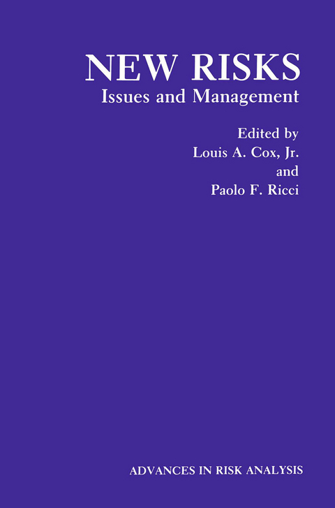New Risks: Issues and Management - 