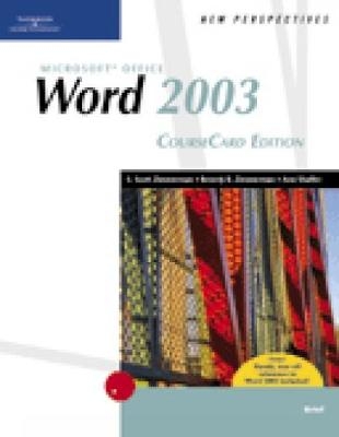 New Perspectives on Microsoft Office Word 2003, Brief, CourseCard Edition - Beverly Zimmerman, S. Scott Zimmerman, Ann Shaffer
