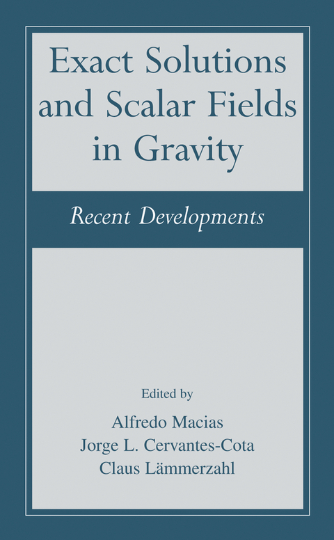 Exact Solutions and Scalar Fields in Gravity - 