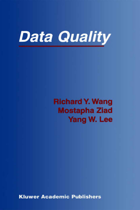 Data Quality - Richard Y. Wang, Mostapha Ziad, Yang W. Lee