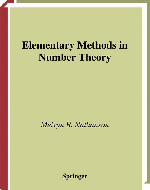 Elementary Methods in Number Theory - Melvyn B. Nathanson