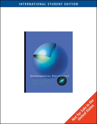 Experimental Psychology - David Elmes, Barry H. Kantowitz, Henry L. Roediger  III