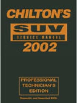 SUV Service Manual 1998-2002 - Annual Edition -  Chilton